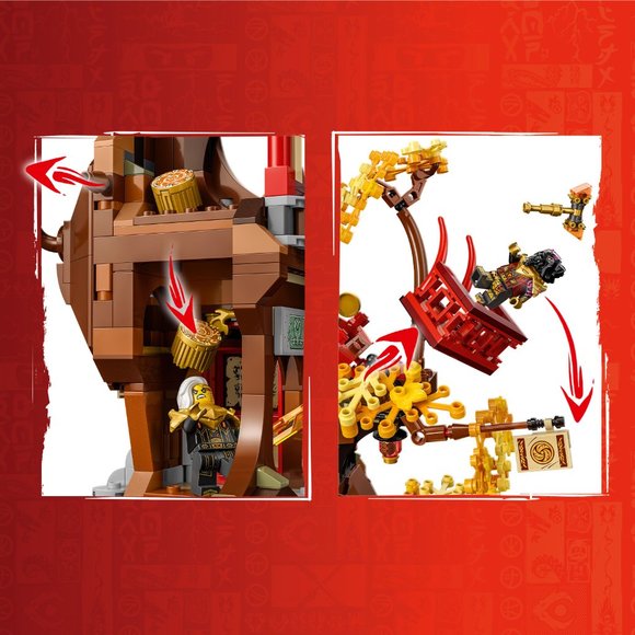 LEGO NINJAGO Temple of the Dragon Energy Cores 71795, Building Toy with a NINJAG - Picture 6 of 8